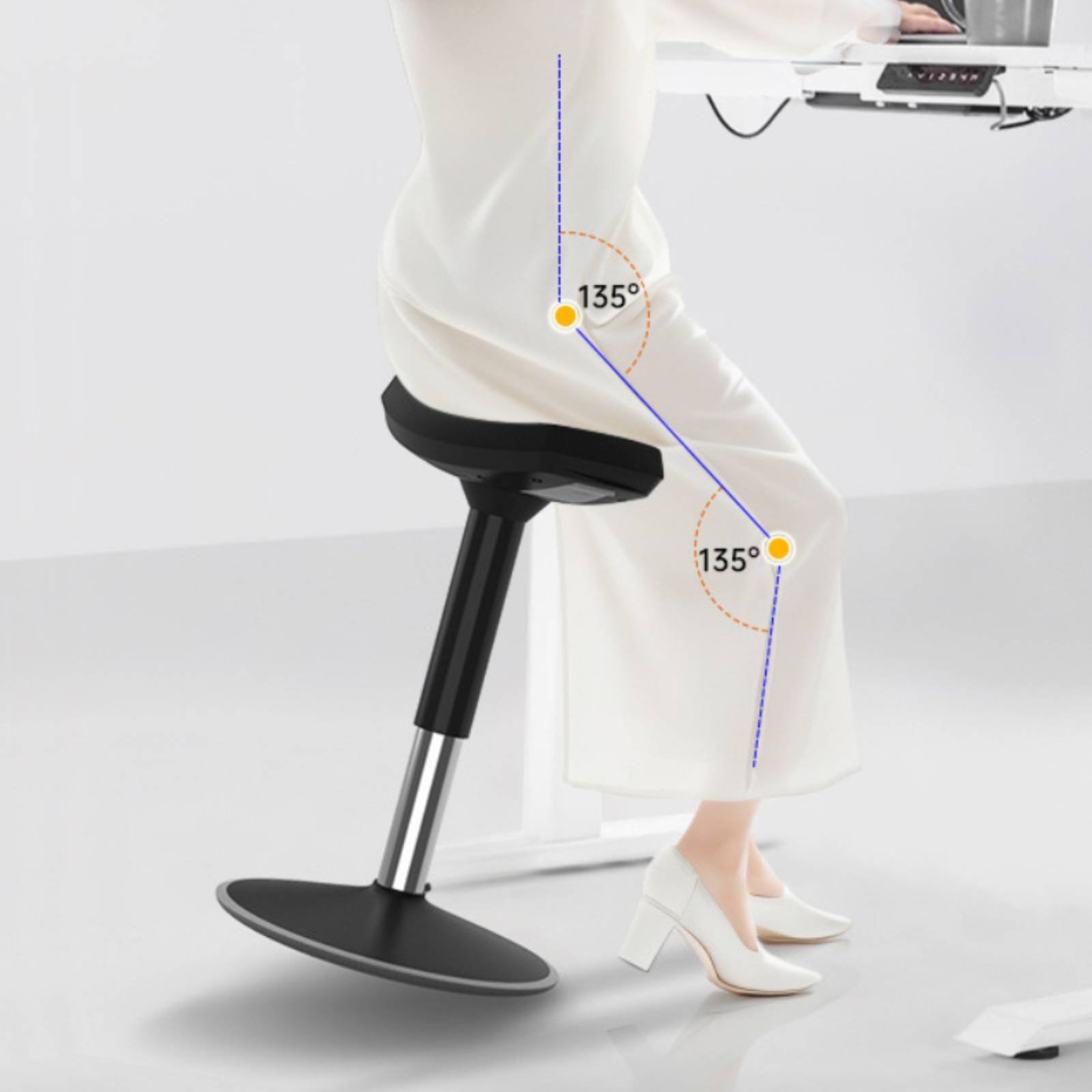 Furniture Chairs For Office - Удобный стул-седло для длительного сидения, стул-седло