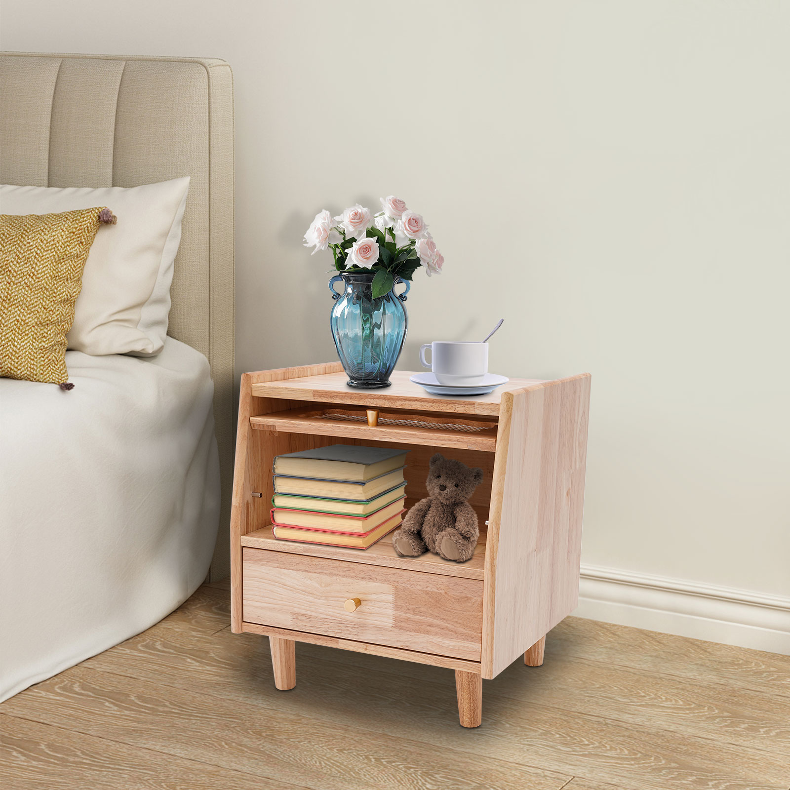 Двухуровневая прикроватная тум – обзор и цена Office Furniture For Small Spaces