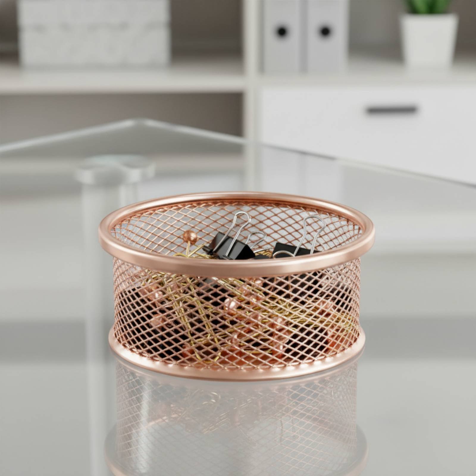 Корзина для хранения канцелярс – обзор и цена Paper Basket Mesh
