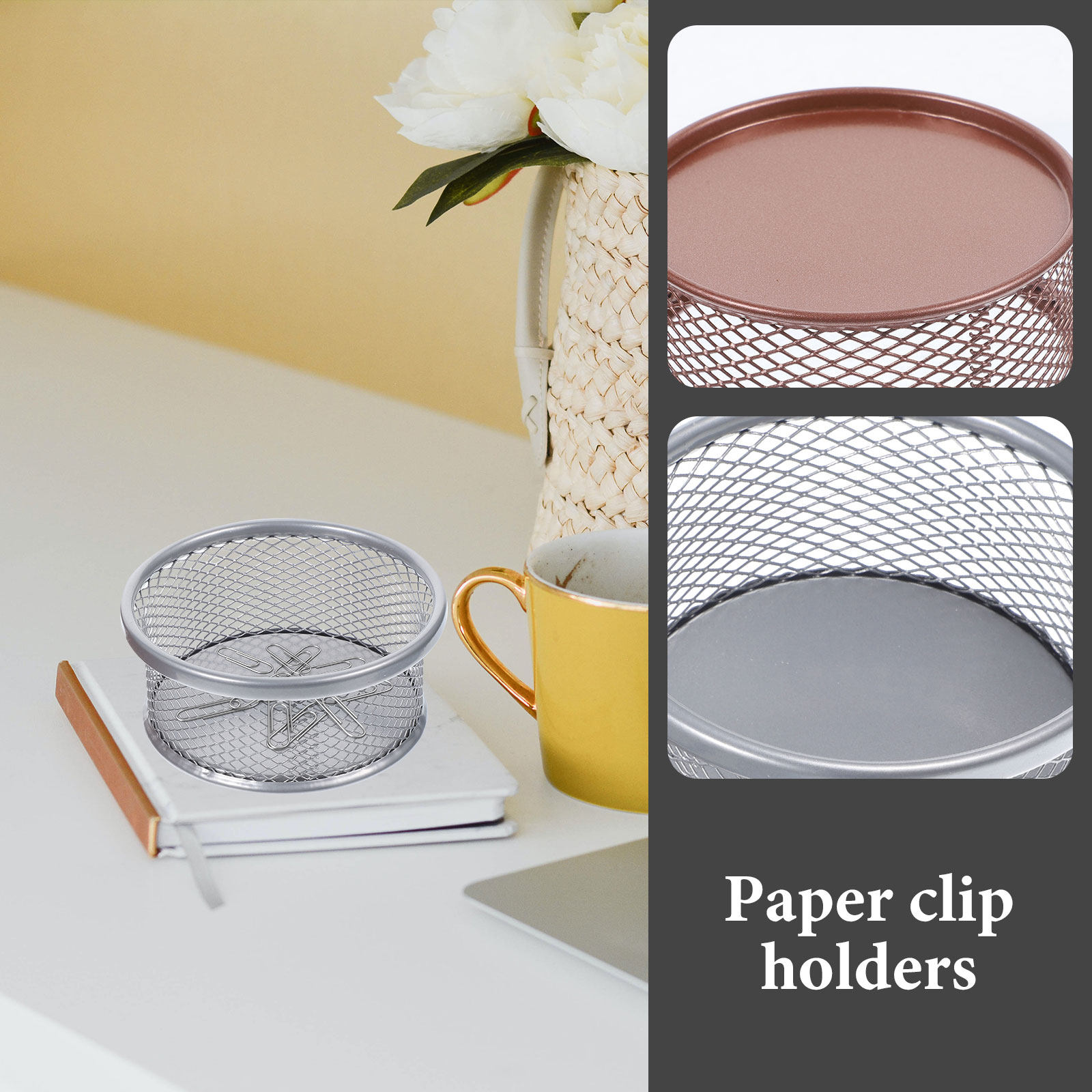 Набор из 2 металлических орган – обзор и цена Paper Basket Mesh